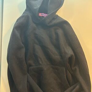 Edikted Black Kids Hoodie